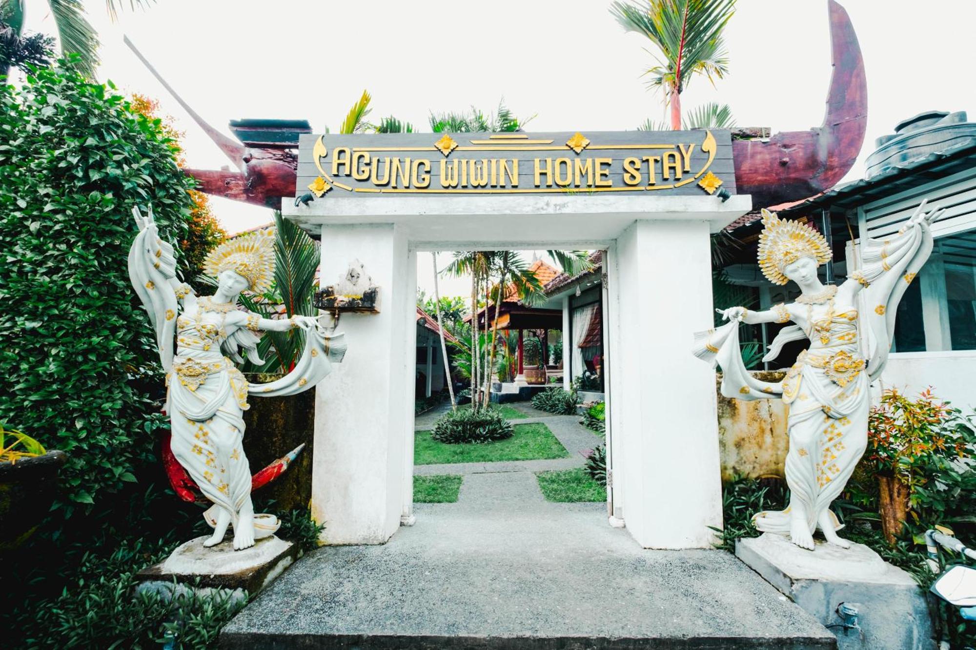 Agung Wiwin Homestay & Restaurant Mengwi المظهر الخارجي الصورة